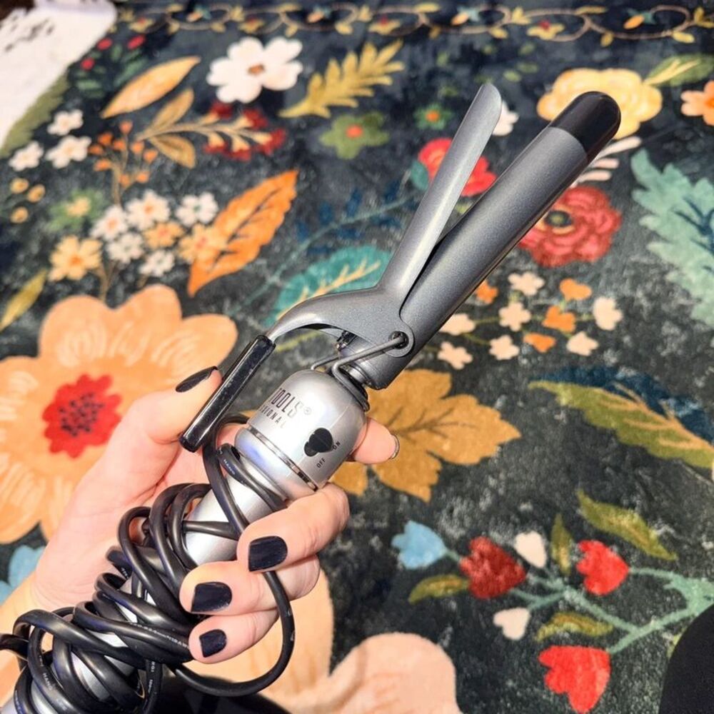 Hot Tools Professional 1 Inch Curling Iron HTP05 Rheostat Control Gray